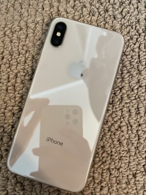Apple iPhone X - 64GB - White/Silver | eBay