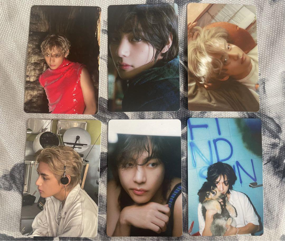 BTS V Layover JPFC UMS Japan FC Limited Lucky draw Photocard