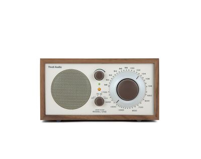 Tivoli Audio Model One AM/FM Aux In Radio - Walnut/Beige for sale