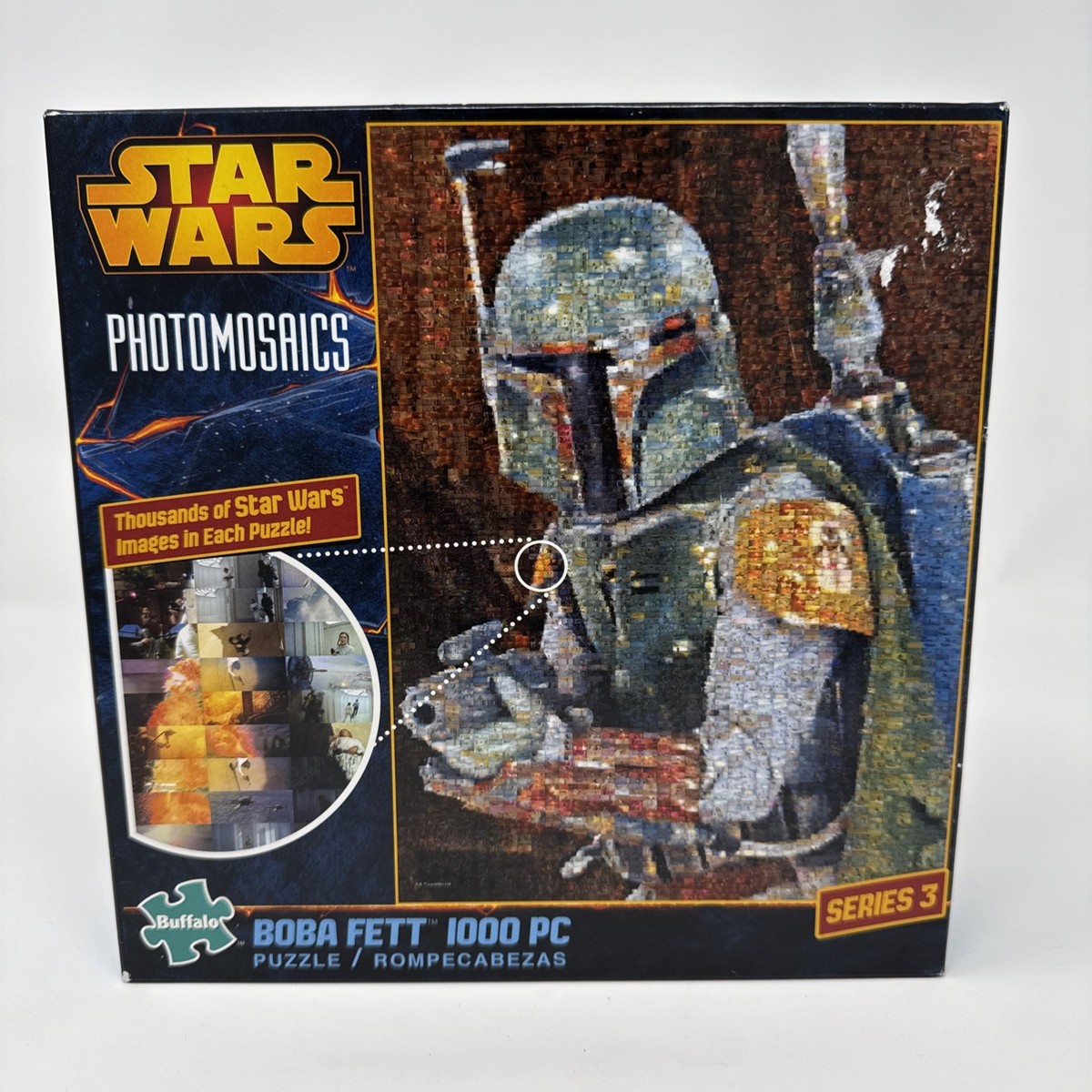 Star Wars Photomosaics Buffalo Series 3 Boba Fett 1000 Piece
