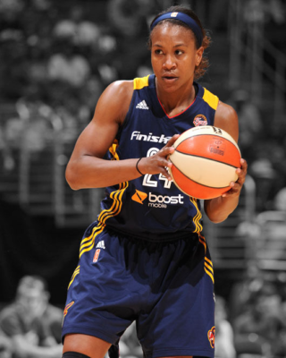 WNBA Indiana Fever TAMIKA CATCHINGS Glossy 8x10 Photo Spotlight
