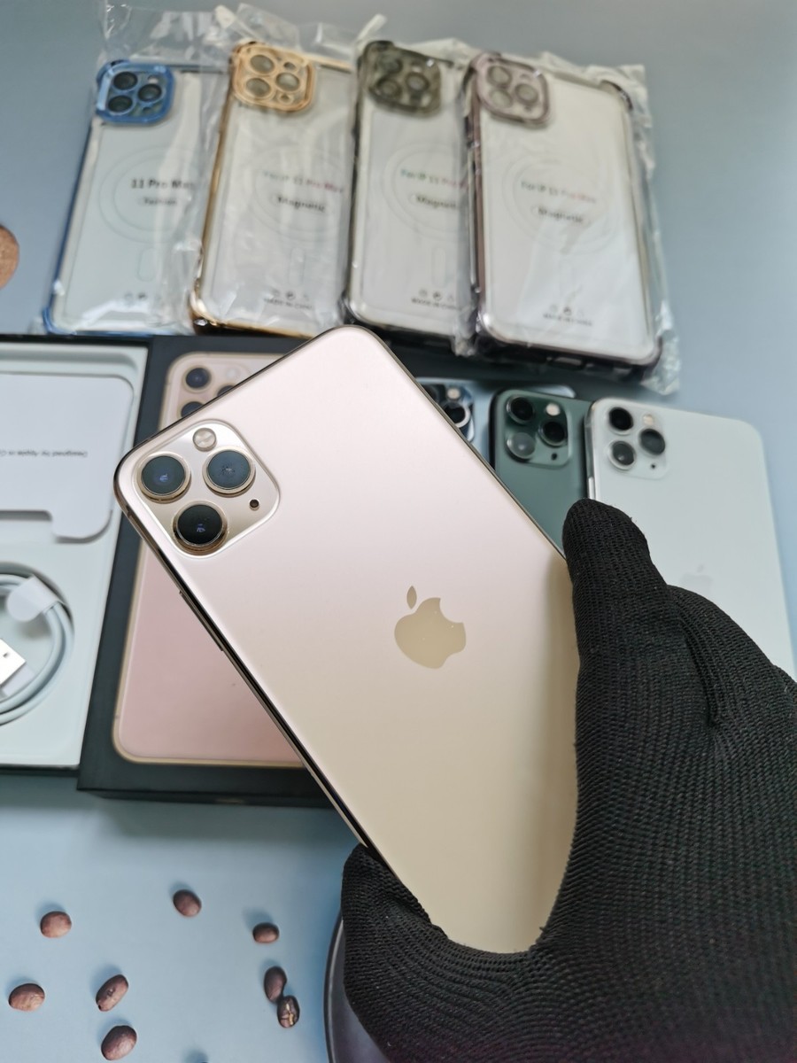 Apple iPhone 11 Pro Max-64GB/256GB-Multicolor IOS(Unlocked