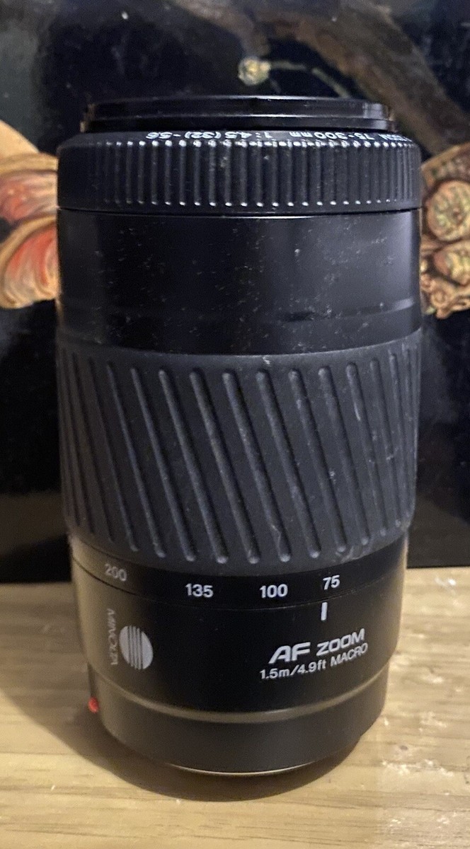 Minolta AF Zoom 75-300mm 1:4.5(32)-5.6 Lens | eBay