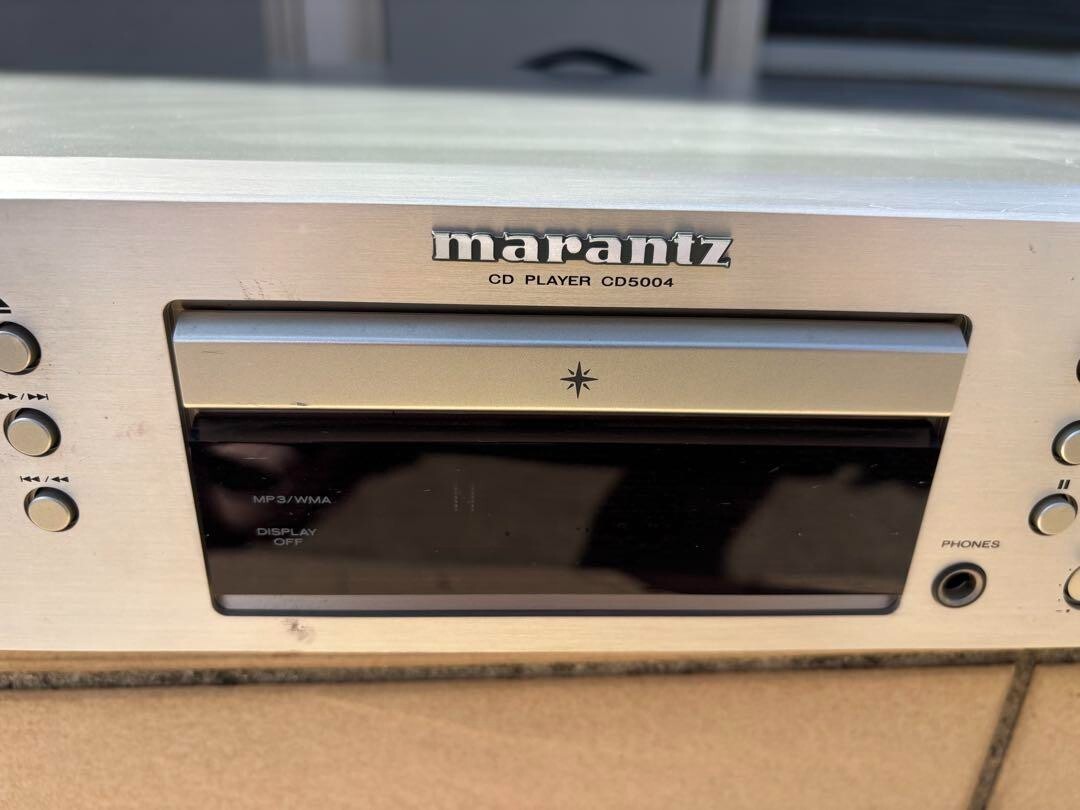 Marantz CD5004 Stereo CD Player Audio Digital Silver Good GP | eBay