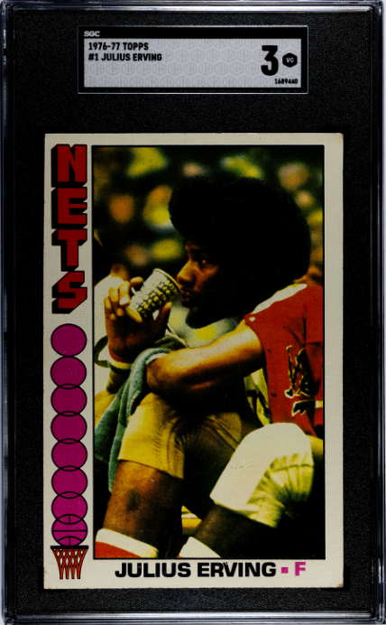 1976-77 Topps - Julius Erving #1 for sale online | eBay