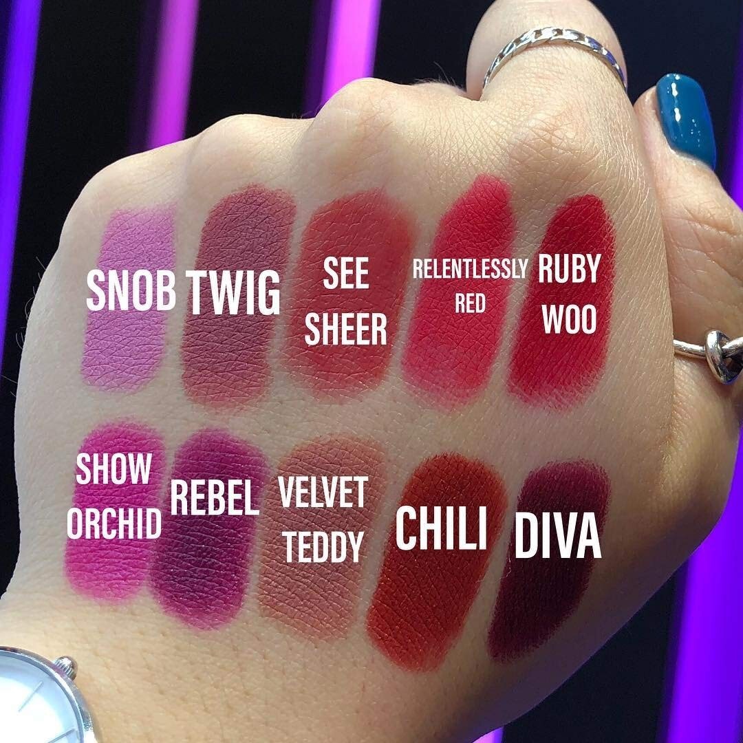 MAC Shiny Pretty Things 10 Pieces Lipstick Gift Set Limited