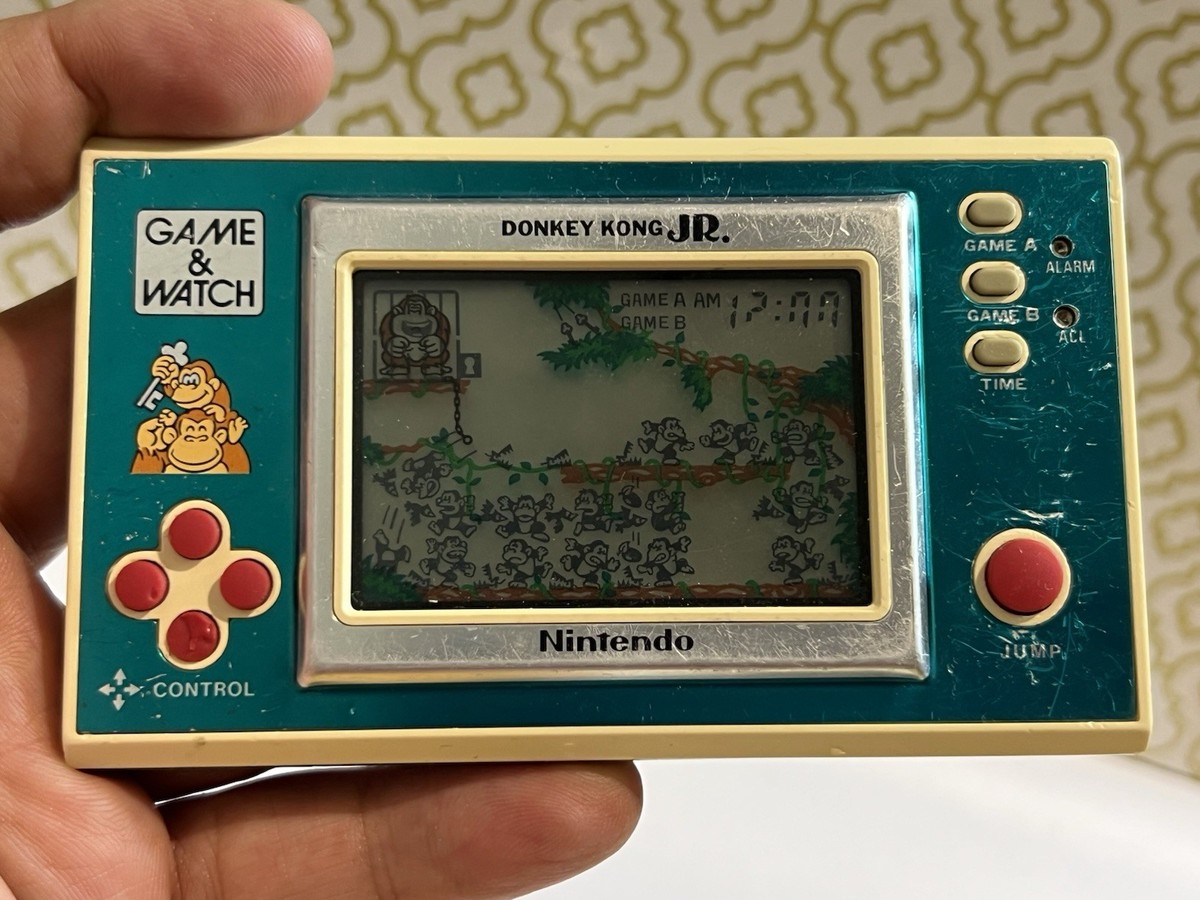 Nintendo Game & Watch DONKEY KONG JR -DJ-101 PARTS AS IS Authentic