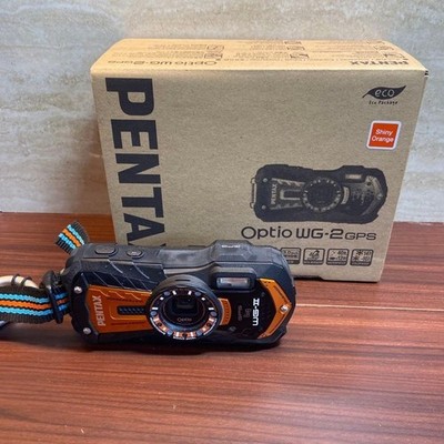 PENTAX Pentax Optio WG-2 GPS 16.0 MP Digital Camera - Gloss White