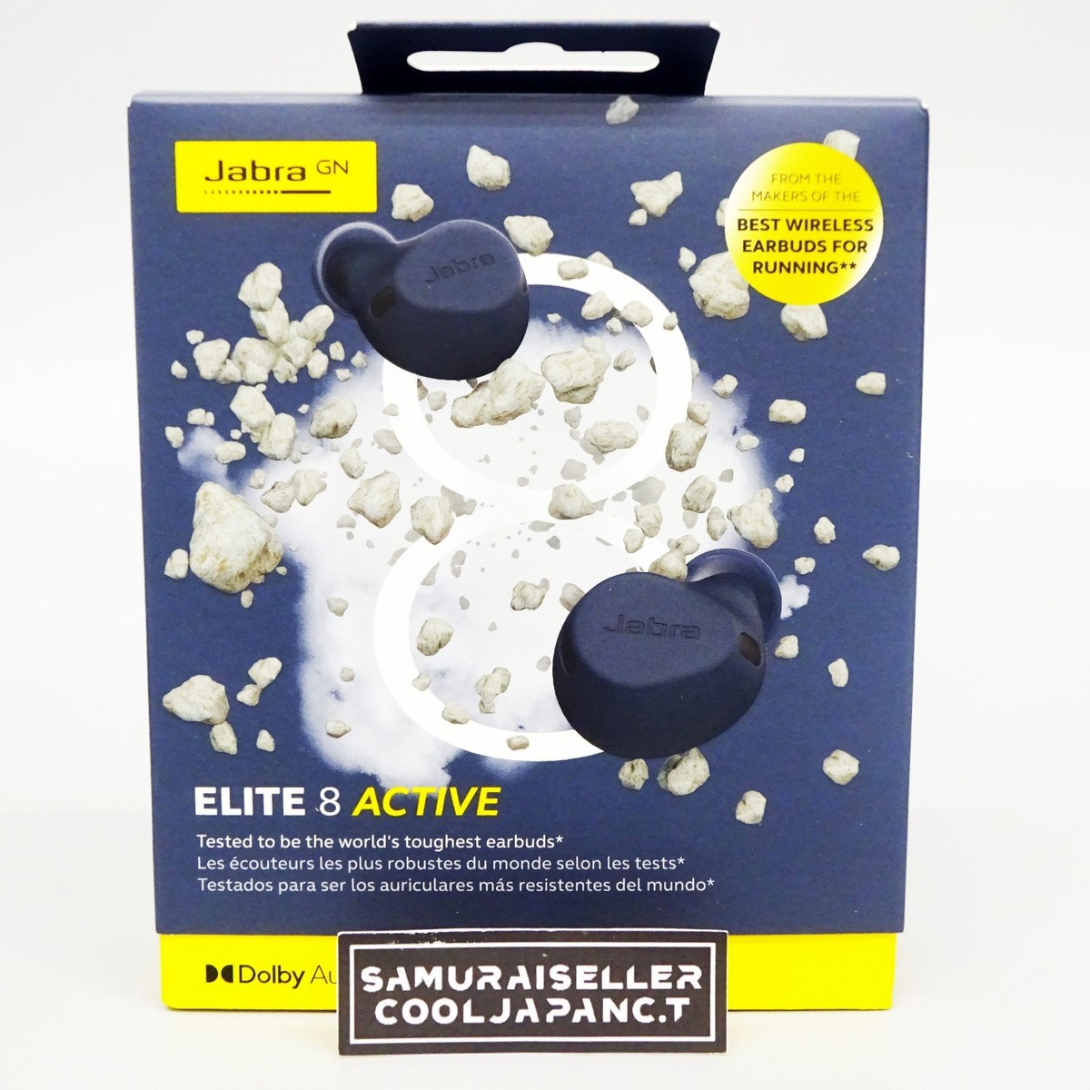 Jabra Elite 8 Active True Wireless Earbuds Noise-cancelling Navy