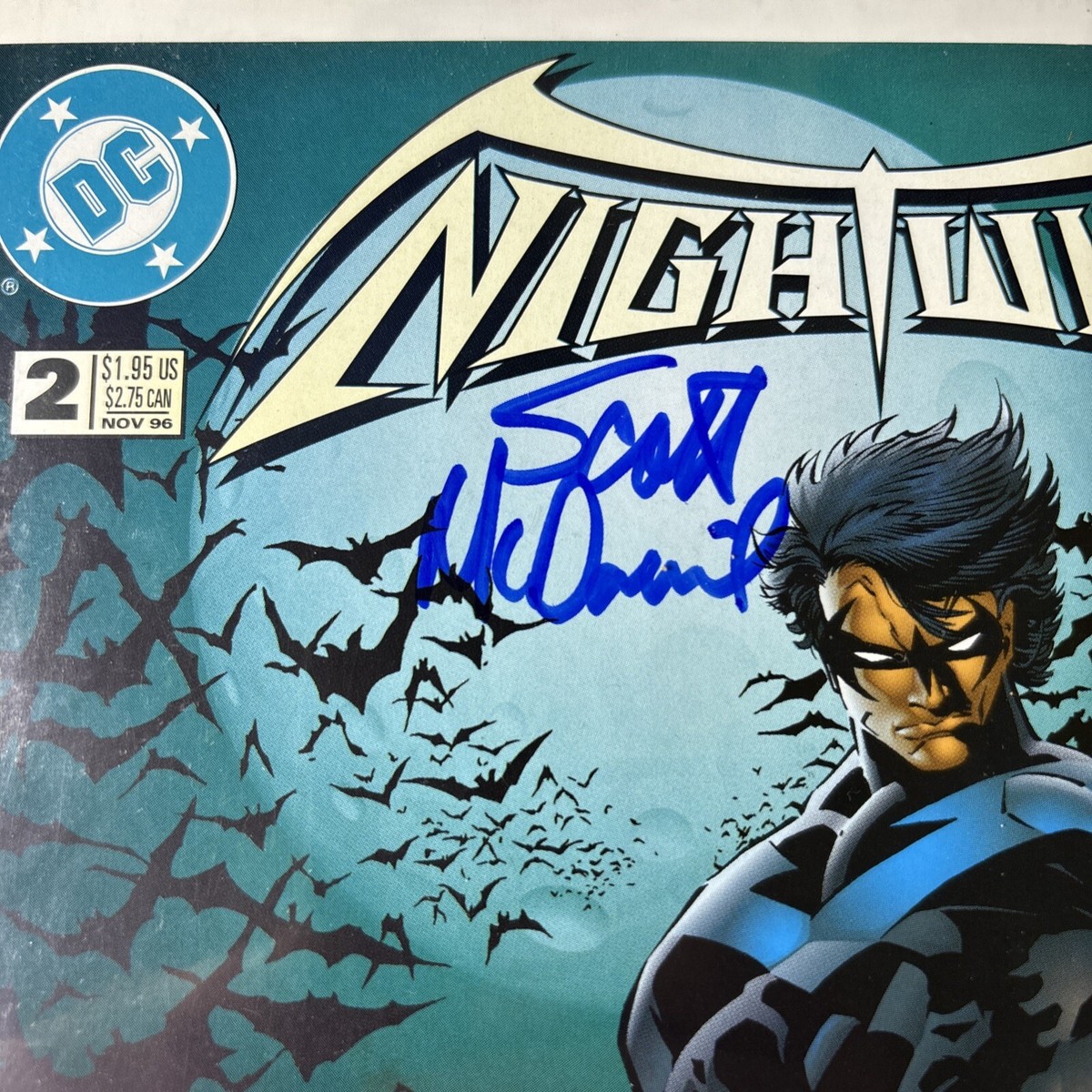 Nightwing #1-5 Vol 2 (Oct 1996-Feb 1997, DC) ALL 5 Signed by Scott