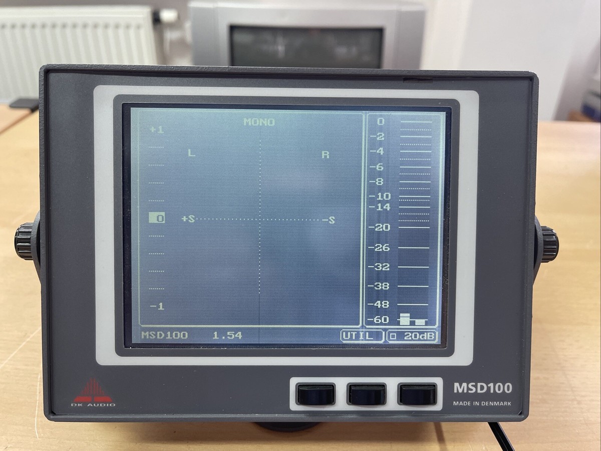 DK-AUDIO MSD100 Master Stereo Display Audio Meter Level Phase