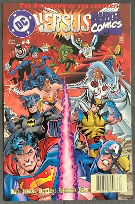 DC Versus Marvel/Marvel Versus DC #4 Newsstand Edition (1996, DC
