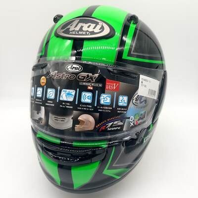 Arai Spine Green Full face helmet Contour-X Japan ASTRO-GX Size M