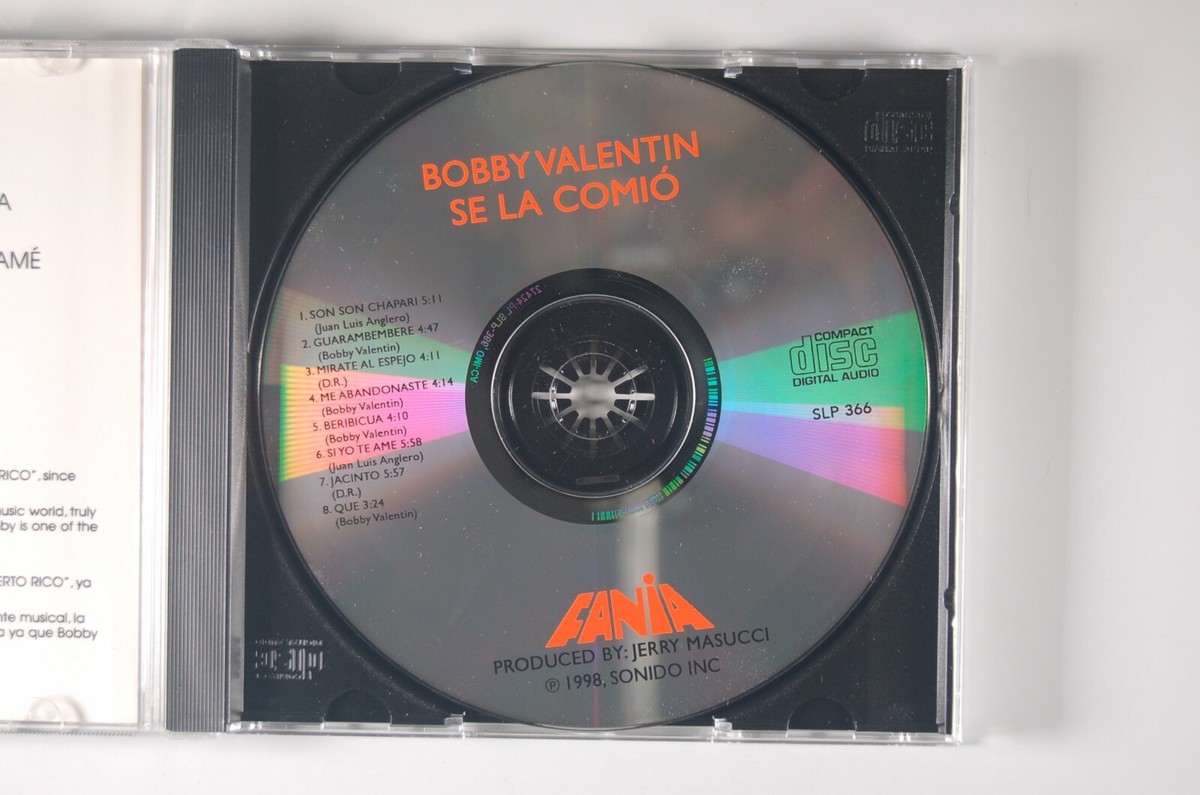 BOBBY VALENTIN Se La Comio SALSA LATIN CD FANIA MINT | eBay