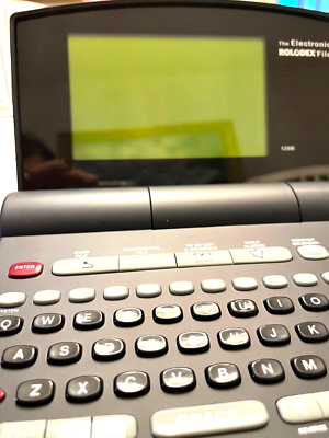 Vintage, The Electronic Rolodex File, 128K, Pre-owned | eBay