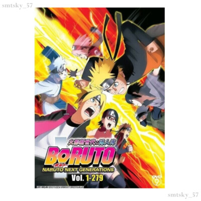 DVD Anime BORUTO: Naruto Next Generations TV Series (1-279 End