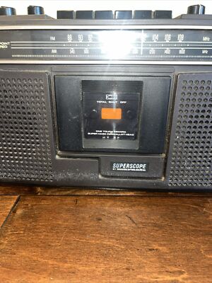 1978 Marantz Superscope Crs-2020 Am/fm Stereo Cassette Brown