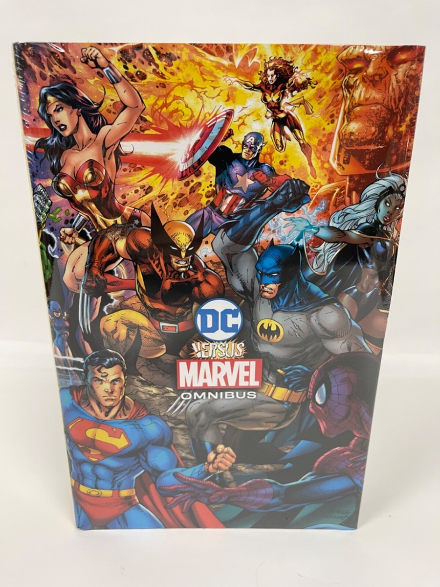 DC vs Marvel Omnibus JIM LEE WRAPAROUND DM COVER DC Comics HC