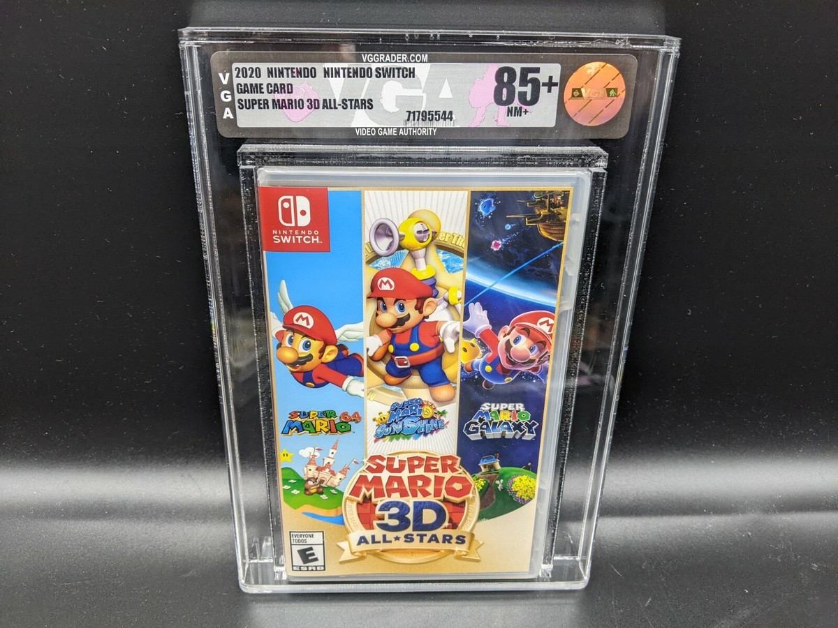 Super Mario 3D All-Stars Nintendo Switch VGA 85+ FACTORY SEALED