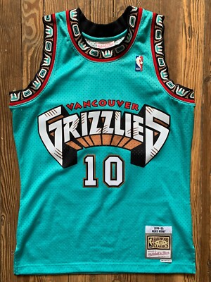 Mike Bibby Men's Medium M Mitchell & Ness Swingman Vancouver