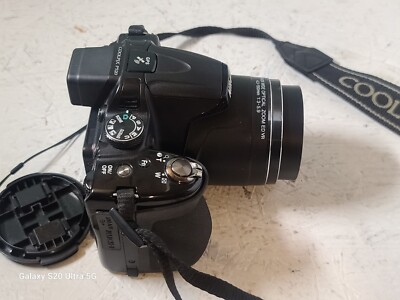Nikon COOLPIX P520 Digital Camera Black GPS 42x Optical Zoom w