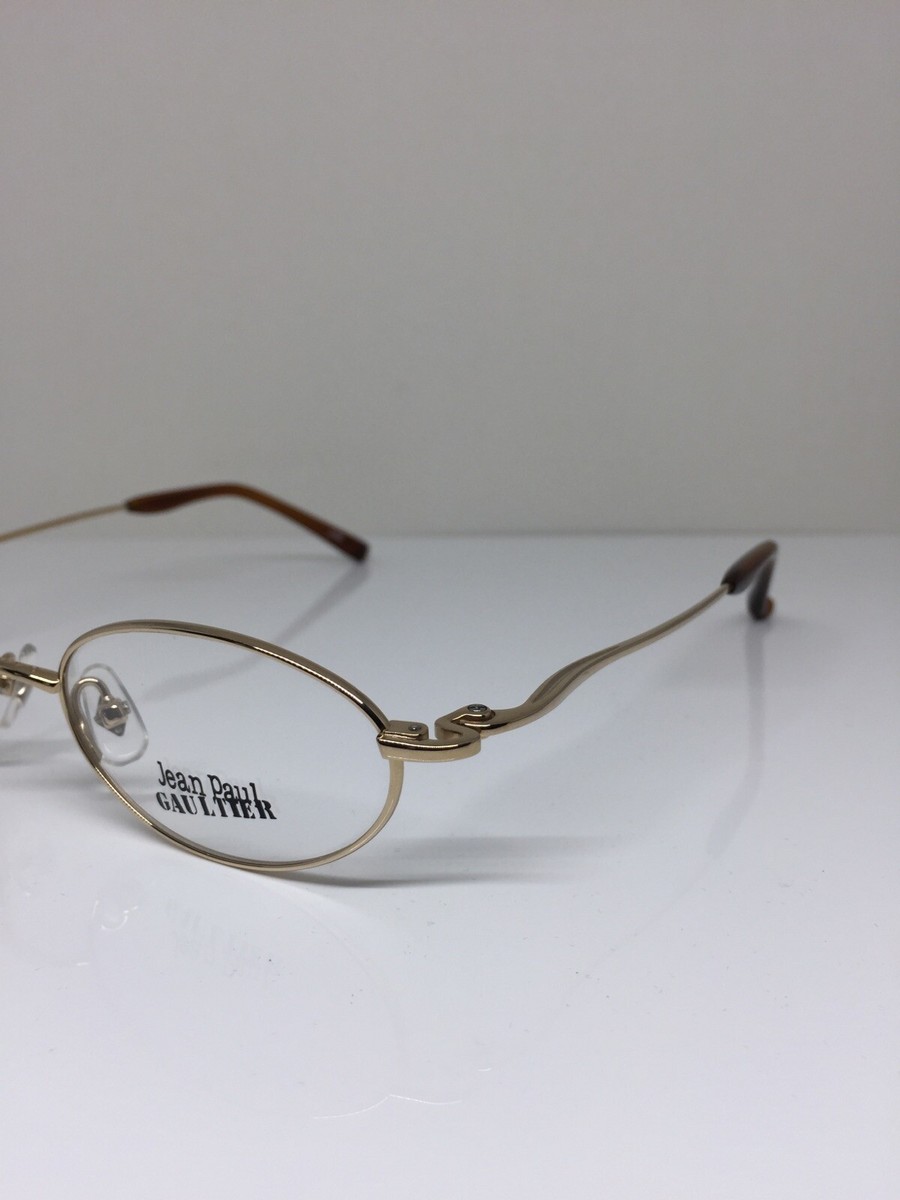 New Vintage Jean Paul Gaultier JPG 55-0034 Eyeglasses Titanium-P C