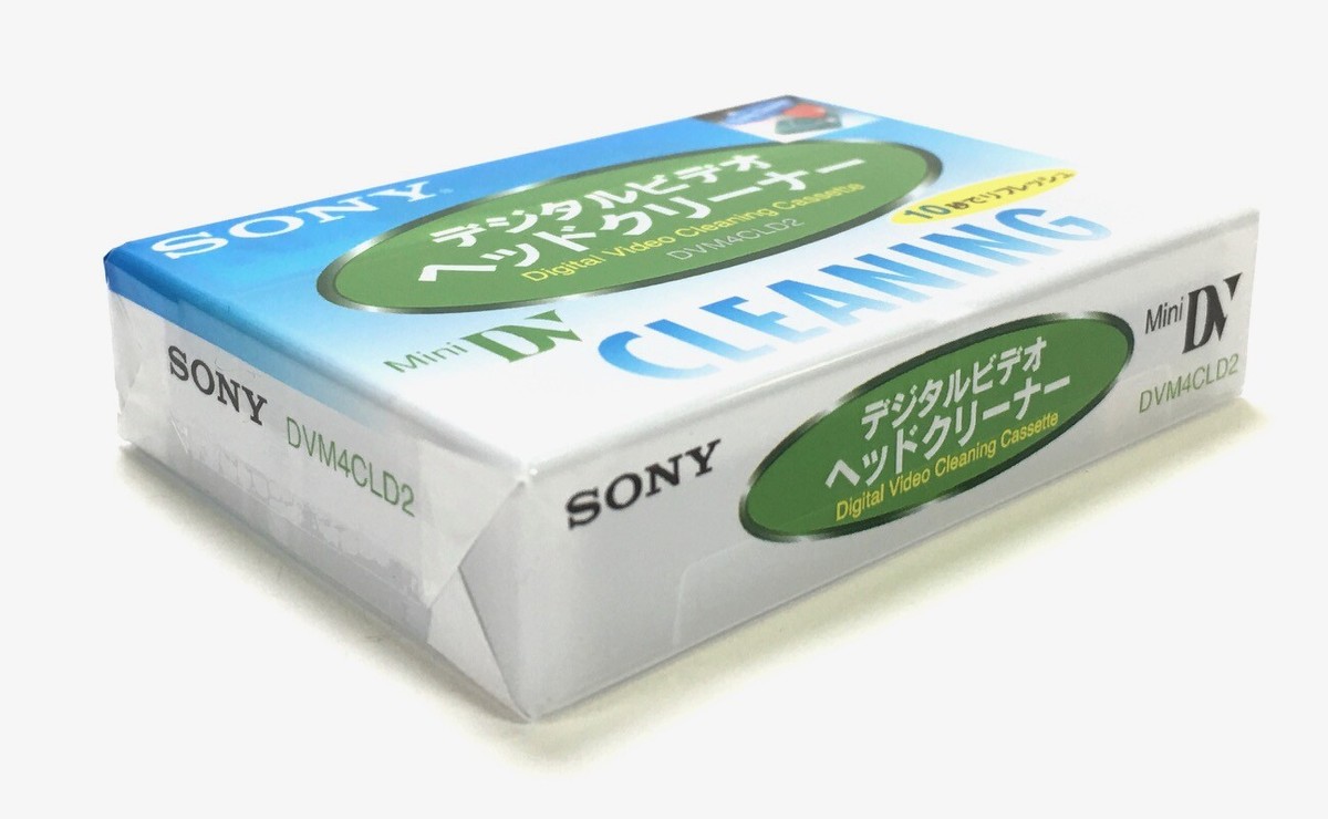 Sony DVM4CLD2 mini DV Digital Video Head Cleaning Cassette Tape