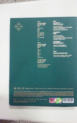 BTS Memories of 2016 DVD 4 Disc Digipak with 188p Photobook+P/C