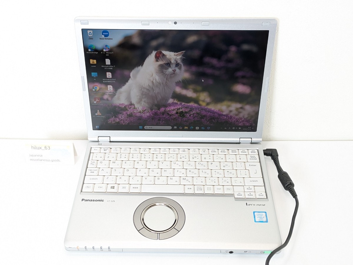 Panasonic Let's Note CF-SZ6Z16VS Core i7-7600U Windows 11 Memory