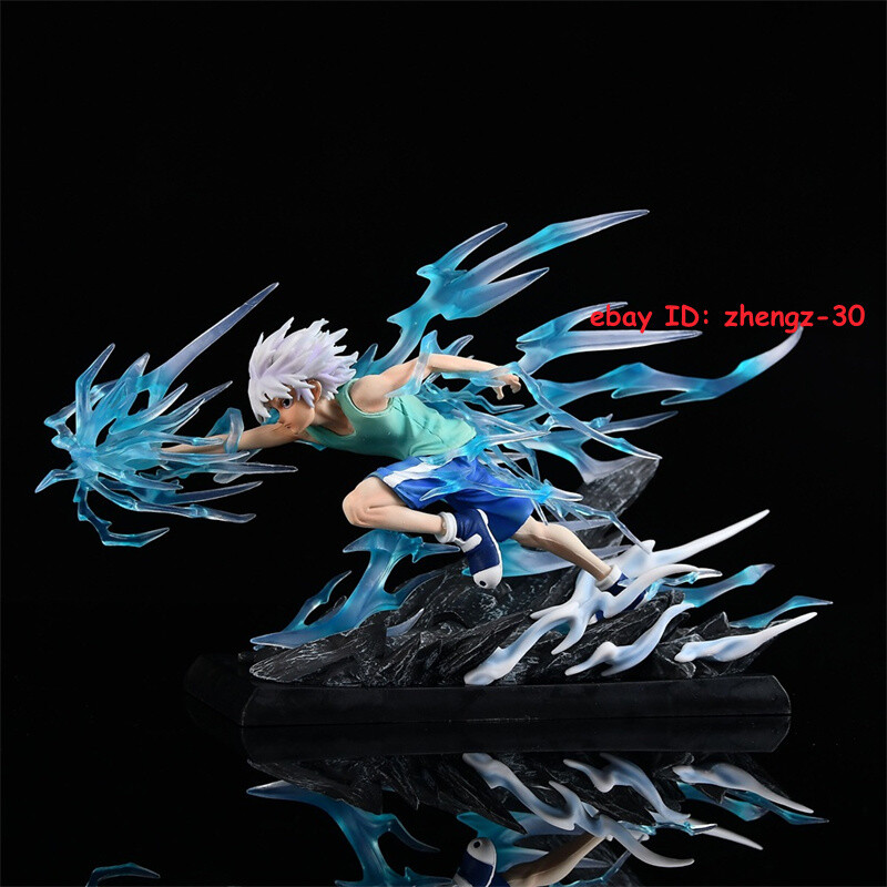 H18CM HUNTER×HUNTER KILLUA ZAOLDYECK Figure Anime Statue Model