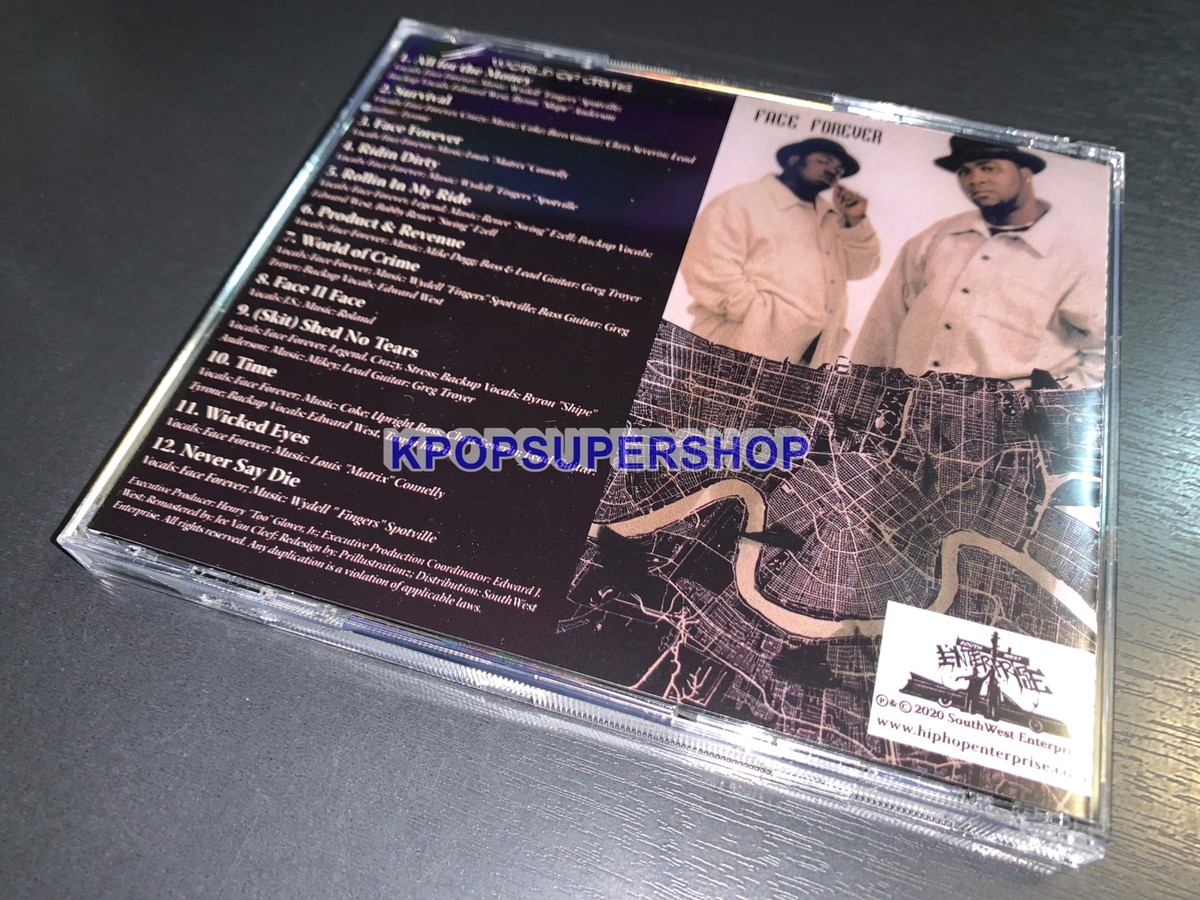 Face Forever Album World of Crime CD Booklet Great OOP Rare New