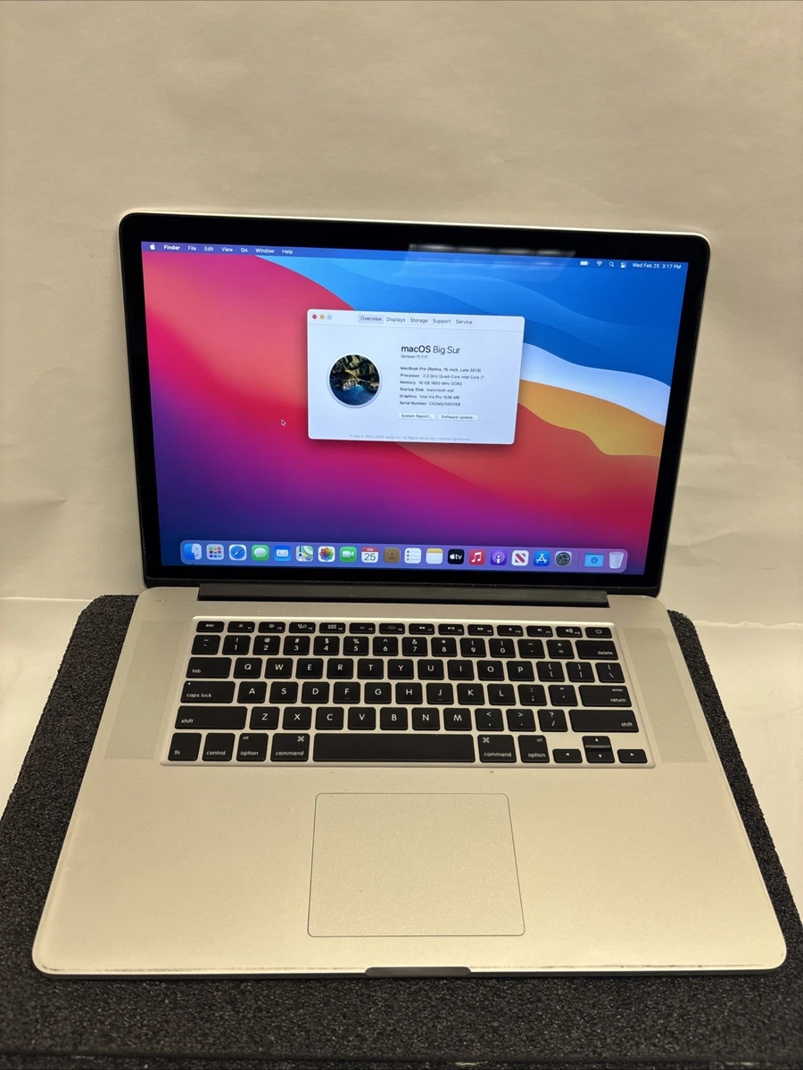 Apple MacBook Pro 15 in 2013 for sale | eBay