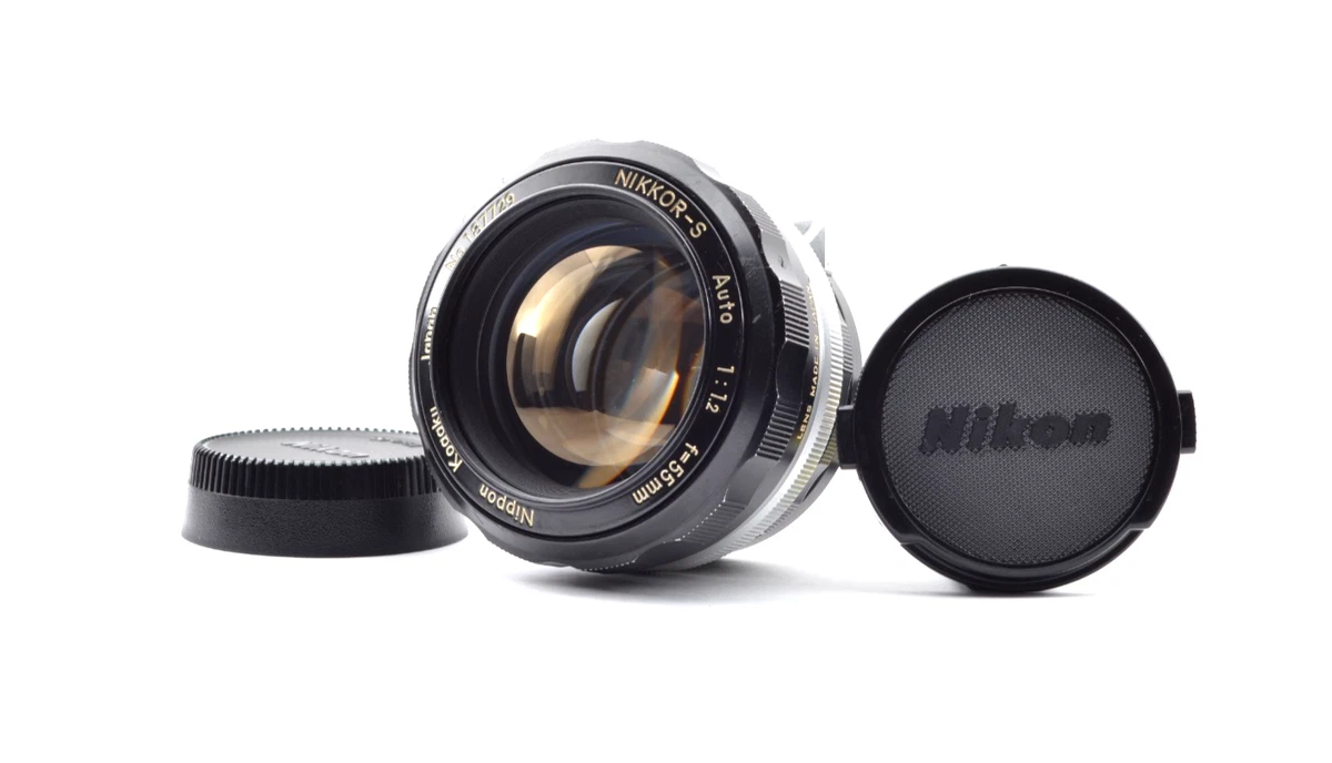 Nikon NIKKOR f/1.2 Camera Lenses 55mm Focal for sale | eBay