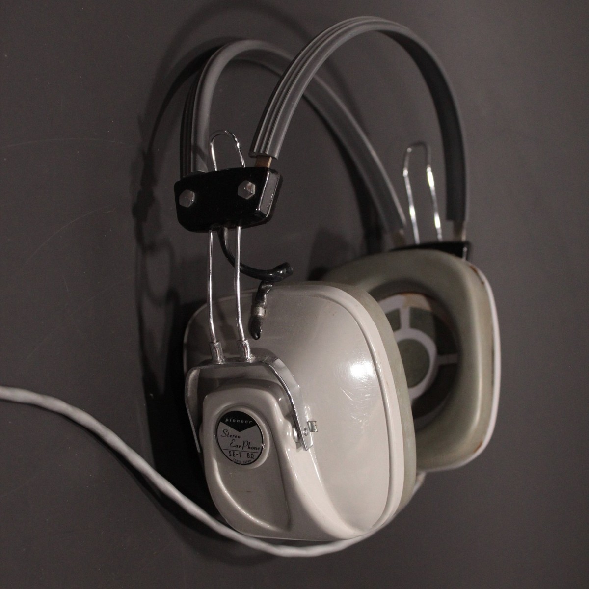 Pioneer SE-1 Vintage Headphones 8ohm Over Ear 1960 Made in Japan