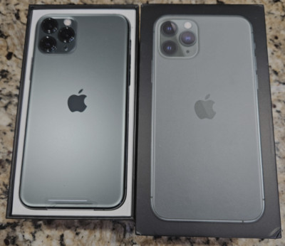 New Apple iPhone 11 Pro Max 64GB Green Cricket Only Fast Shipping