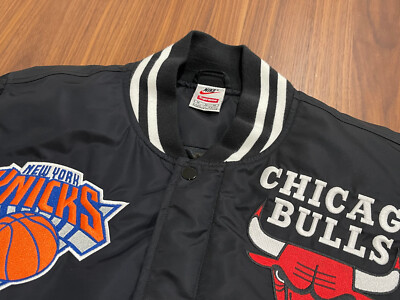 2018 SS18 NIKE x SUPREME NBA TEAMS WARM-UP JACKET BLACK WHITE BOX