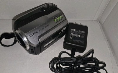 JVC Everio GZ-MG130U 30GB Hybrid HDD Camcorder 34x Optical Zoom | eBay