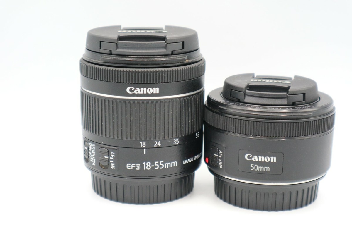 Canon EOS 9000D 18-55mm Lens 50mm lens Kit | eBay