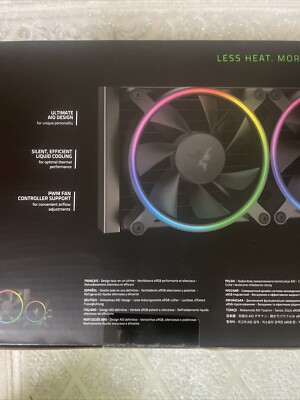 Razer Hanbo Chroma RGB AIO Liquid Cooler 240MM (ARGB Pump Cap) | eBay