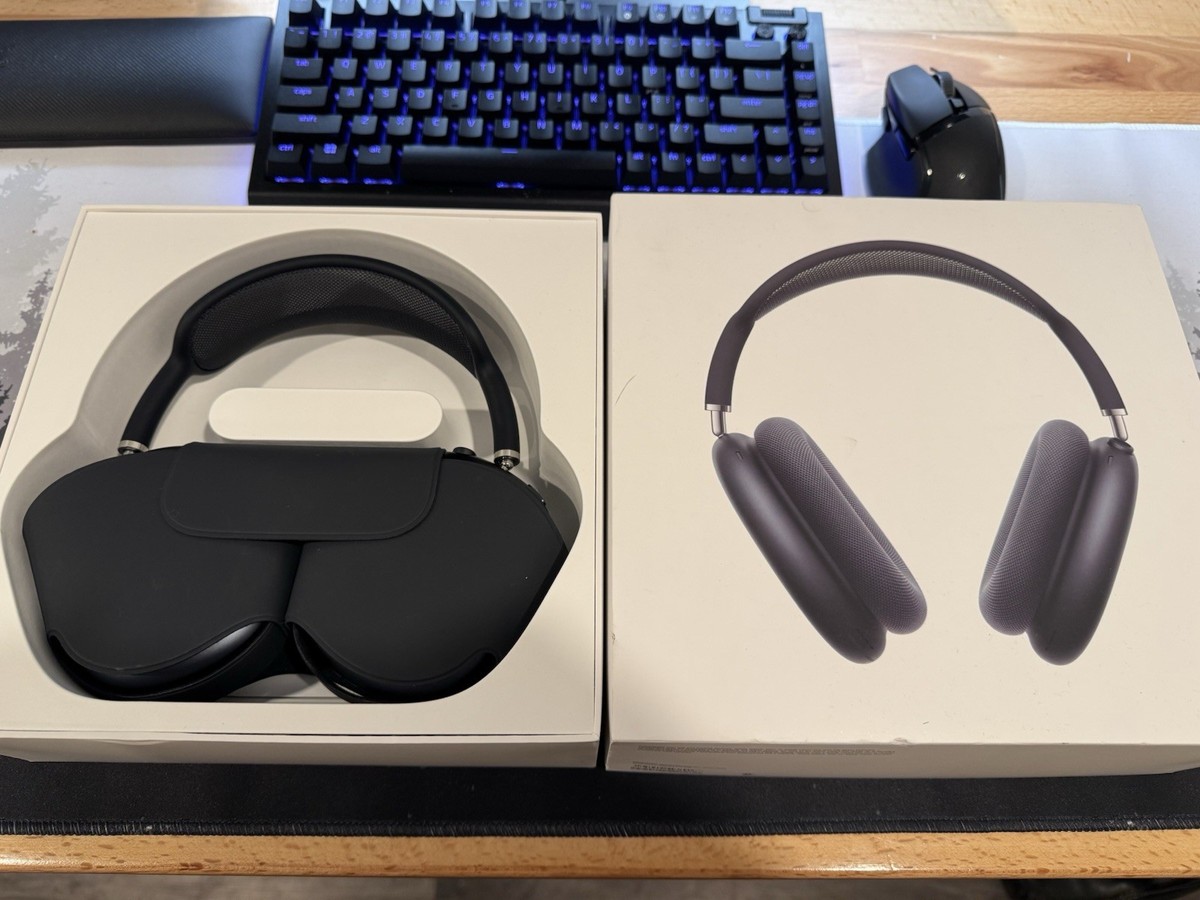 Apple AirPods Max with Smart Case Midnight Black, USB-C | eBay