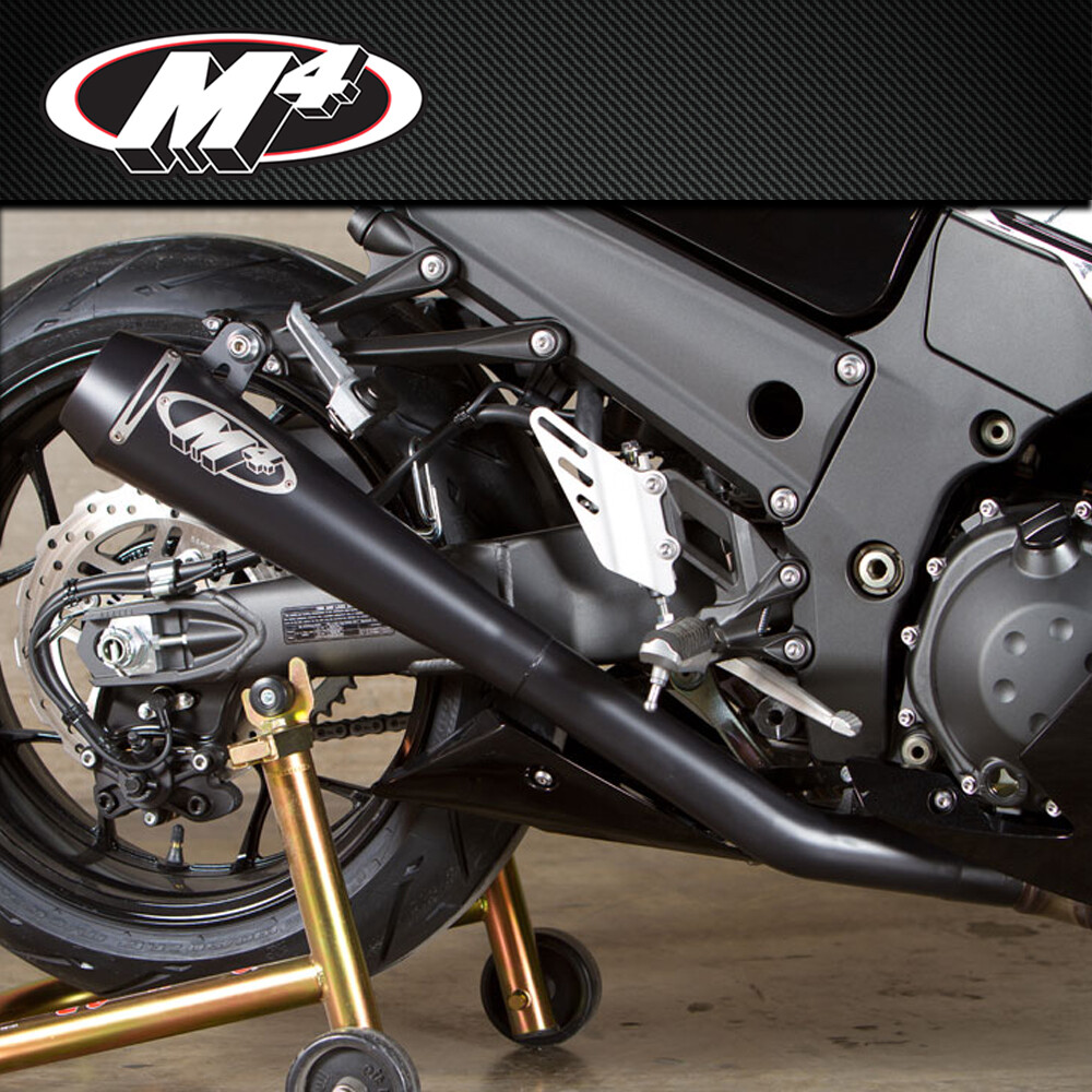 NEW 2012 - 2025 KAWASAKI NINJA ZX-14R ZX14R M4 DUAL BLACK GP SLIP