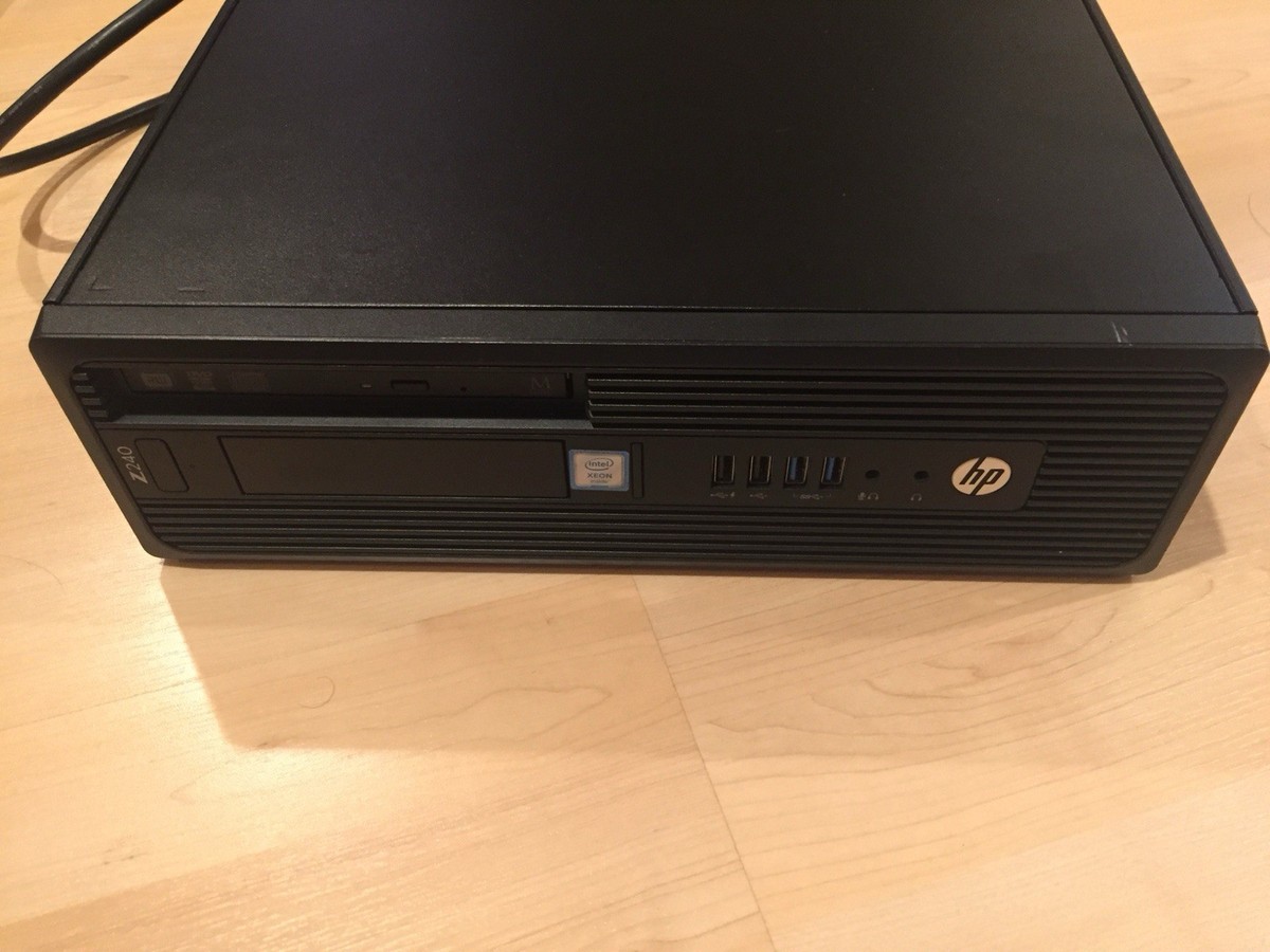 HP Z240 SFF Workstation Desktop Computer 16GB RAM Intel Xeon CPU