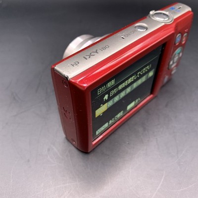 Canon IXY 180 PowerShot ELPH 180 Red English OK Excellent From