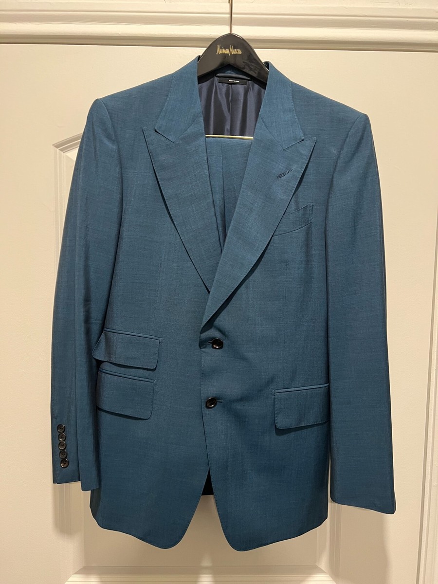 Tom Ford Shelton Suit Blue 40R | eBay
