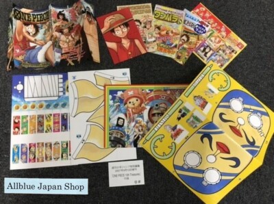 ONE PIECE 10th Treasures Book 10th Anniversary Book w / appendix