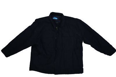 Tri-Mountain Black Canvas Walmart Full Zip Cold Weather Work