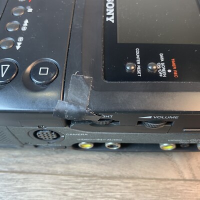FOR PARTS Sony GV-8 Video Walkman Recorder Video8 Video TV