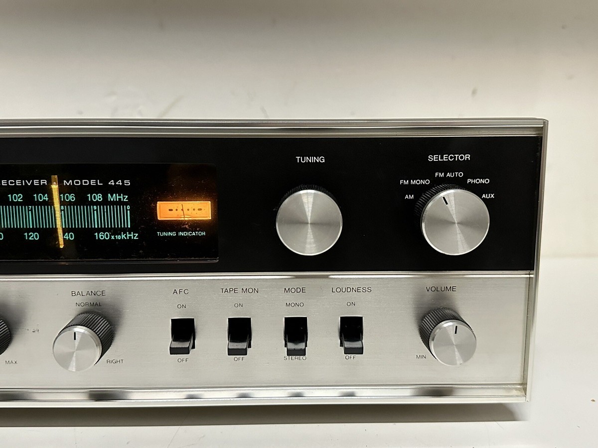 Vintage 1970's Allied 445 ~ Solid State Stereophonic Receiver