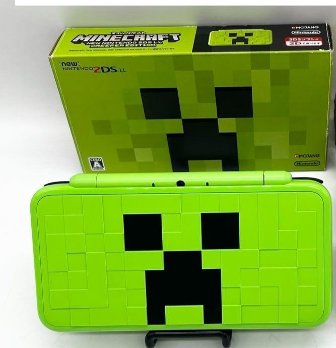 New Nintendo 2DS XL LL Minecraft Creeper Edition Console | eBay