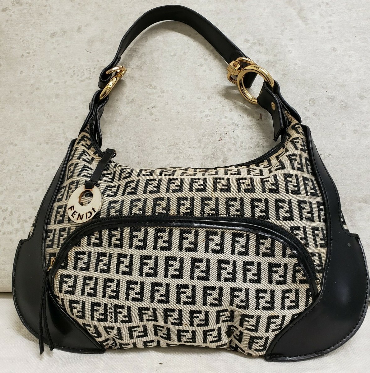 Fendi Zucchino Hobo chef handbag | eBay